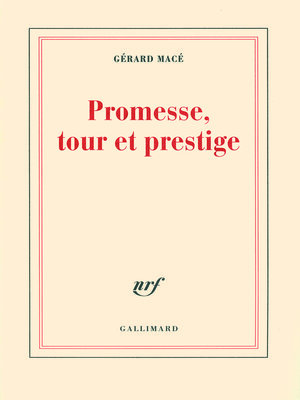 cover image of Promesse, tour et prestige